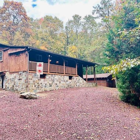 Cozy Log Cabin In ג'ים ת'ורפ מראה חיצוני תמונה